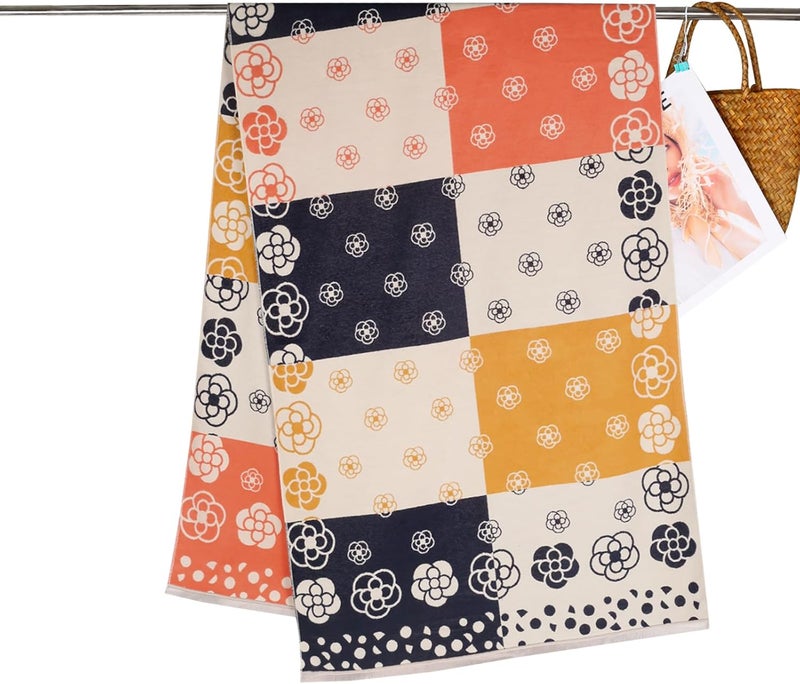 EXTREE Scarfs for Women Pashmina Silky Shawl Wrap for Evening Dressing Blanket Open Front Poncho Cape - Image 5